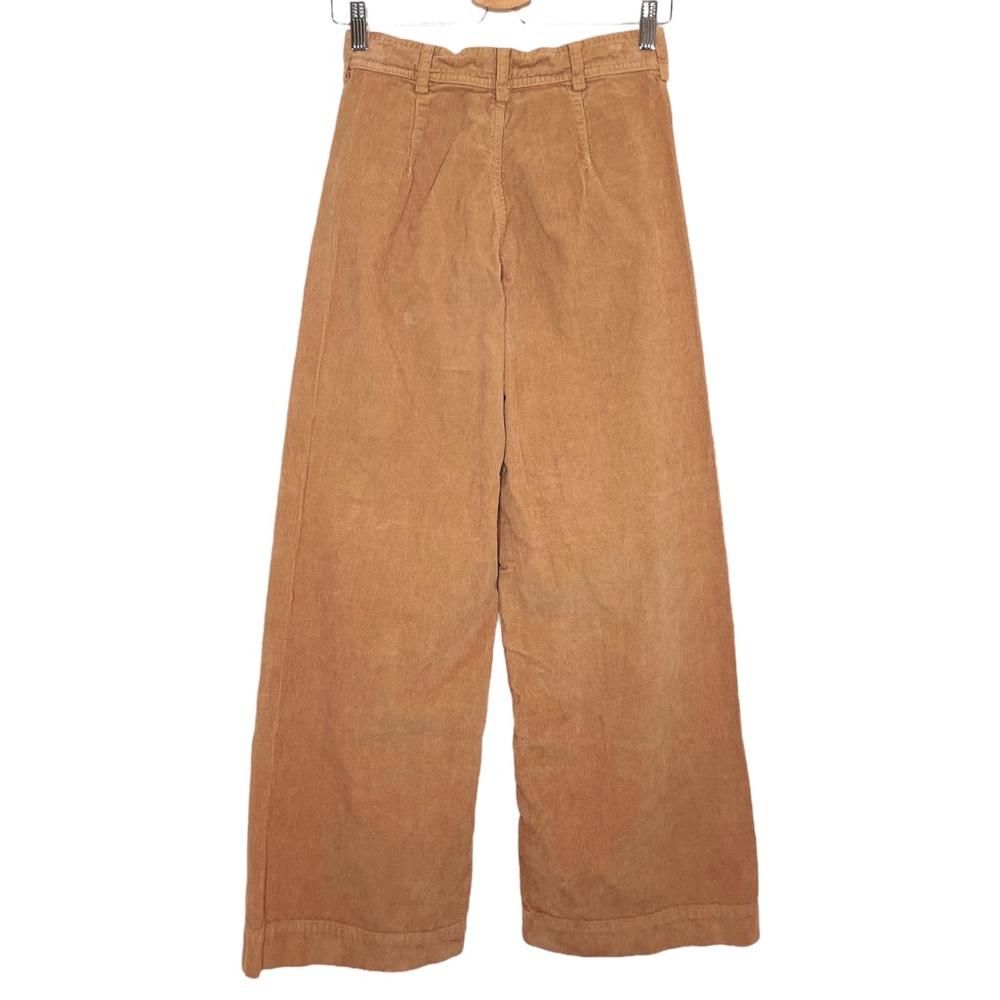 Jesse Kamm Tan Palomino Corduroy Sailor Pants - 6 - Picture 2 of 11
